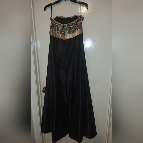 Jessica McLintock for Gunne Sax Strapless evening gown size 11 - Picture 2 of 4